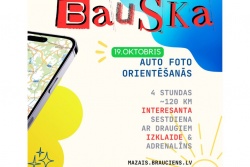 Iepazīsti Bausku ar autofotoorientēšanos